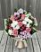 Букет цветов из: Альстромерии, Гвоздики, Розы и Хризантемы в Верхний Баскунчак