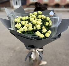 Букет Белые кустовые розы Солинеро в Верхний Баскунчак