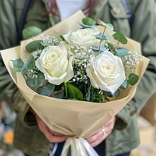 Букет Нежные грёзы в Верхний Баскунчак Букет цветов из: Розы в Верхний Баскунчак