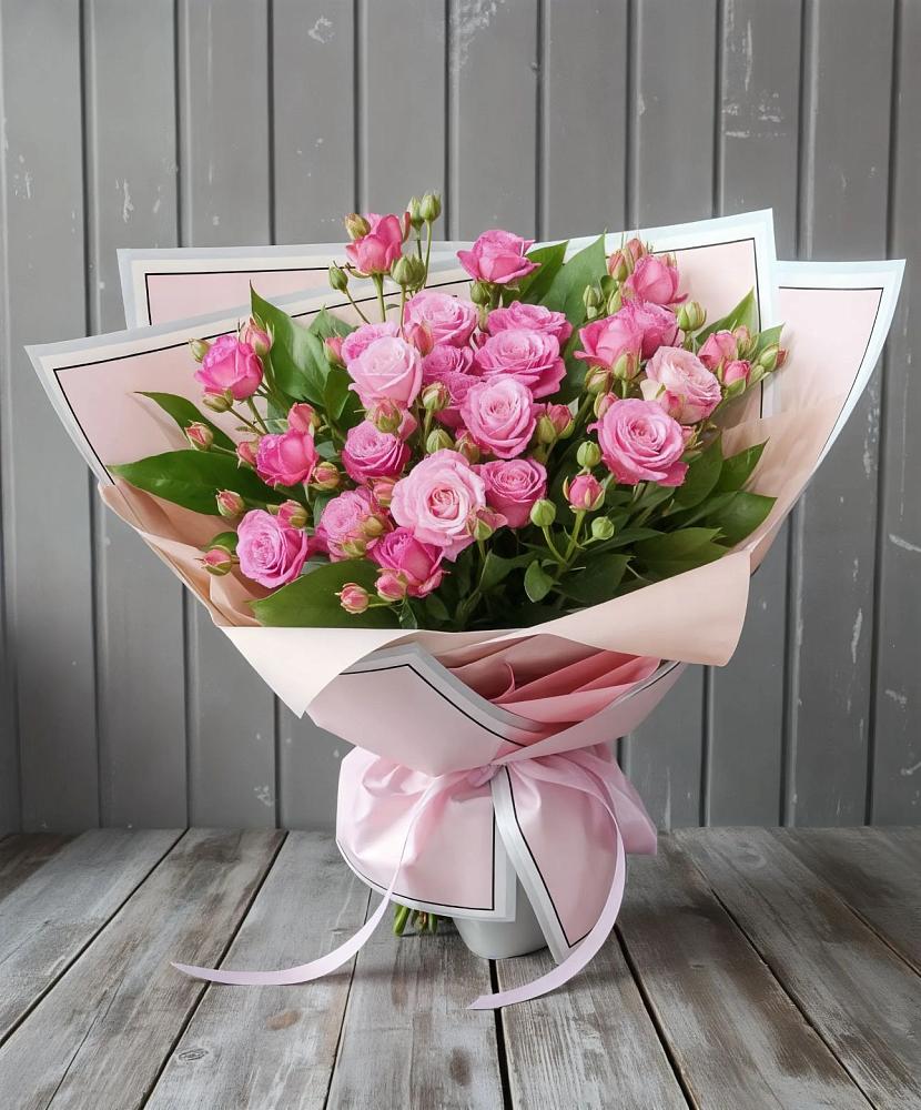 Букет Розовый кустик в Верхний Баскунчак