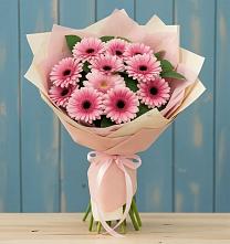 Букет цветов из:  Герберы в Верхний Баскунчак